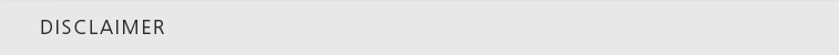 Disclaimer
